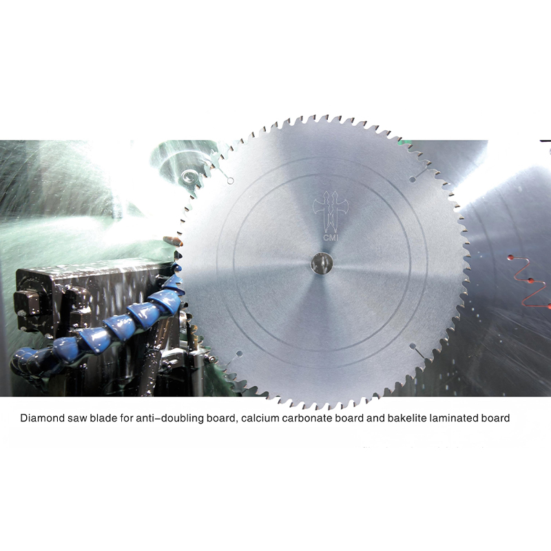 Diamond Saw Blade For Anti-Doubling Board, Calcium Carbonate Board And Bakelite Laminated Board