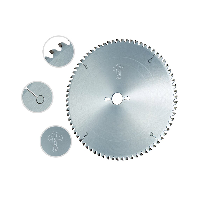 How to adjust the rotation speed and feed rate when cutting materials of different thicknesses with a diamond saw blade?